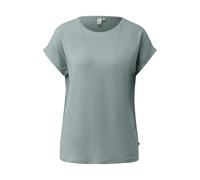 T-shirt en mÃ©lange de lyocell femme QS Gris XL