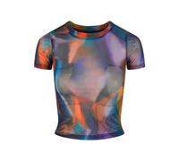 T-shirt en maille femme Urban Classics AOP Multicolore 2XL