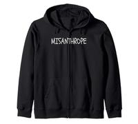 T-Shirt en métal Noir Misanthrope Sweat à Capuche