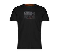 T-shirt en piquÃ© avec imprimÃ© CMP Noir 5XL