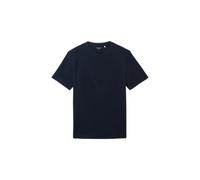T-shirt en piquÃ© extensible Tom Tailor Bleu S