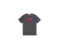 Alpha Industries Satin Logo T Short Sleeve T-shirt Gris S Homme
