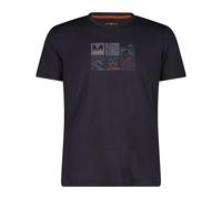 T-shirt en viscose CMP Noir 4XL