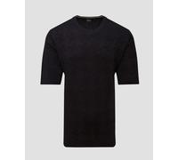 T-shirt En Viscose Noir Pour Hommes Hugo Boss C Darimo 50519642-1