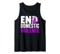 T-Shirt « End Domestic Violence » - « Domestic Violence Awareness » Débardeur
