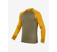 Endura Singletrack Long Sleeve T-shirt Vert L Homme Tweed Green