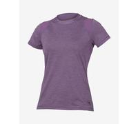 T-shirt Endura SingleTrack manches courtes violet femme - XS