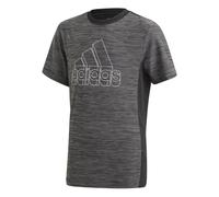 Adidas T-shirt enfant Aeroready Heather Noir 4/5 ans