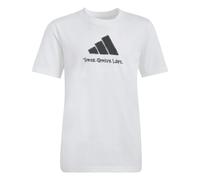 adidas Unisex Kinder Camo Graphic T-Shirt Junior, White, 11-12 Years