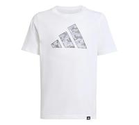 T-shirt enfant adidas Camo Graphic Blanc 7/8 ans
