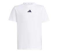 Adidas T-shirt enfant unisexe Essentials Blanc/Noir 9-10 ans