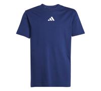 adidas T-shirt enfant Essentials 128 (7/8 ans) bleu foncé/blanc unisexe
