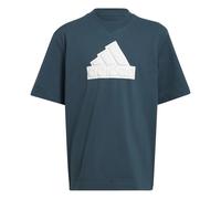 T-shirt enfant adidas Future Icons Logo Pique Turquoise 7/8 ans