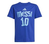 Adidas Messi Name&number Graphic Short Sleeve T-shirt Bleu 15-16 Years Garçon