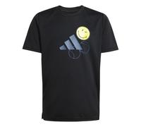 Adidas T-shirt enfant Smileyworld Training Noir 5/6 ans Unisexe