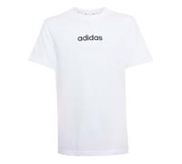 T-Shirt Enfant - Adidas Sport J Lin Tee 160 - Blanc - 100% coton - Manches courtes 7/8