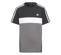 T-shirt enfant adidas Tiberio 3-Stripes Colorblock Noir 7/8 ans
