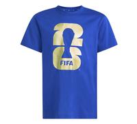 T-shirt enfant adidas World Cup 26 Official Emblem Bleu 13/14 ans Unisex