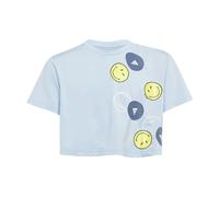 Adidas X Smileyworld Training Short Sleeve T-shirt Bleu 11-12 Years Enfants