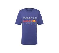 T-Shirt Enfant Avec Grand Logo Oracle Rb Racing Team Formule 1 Officiel Bleu