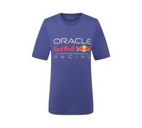 T-Shirt Enfant Avec Grand Logo Oracle Rb Racing Team Formule 1 Officiel Bleu