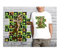T-shirt enfant blanc - Collection Vintage Cartoons - Bip Bip le Coyote - Taille 8-10 ans 8-10 ans