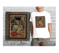 T-shirt enfant blanc taille 8-10 ans - Collection Films Cultes 23 - The Bride of Frankenstein 8-10 ans