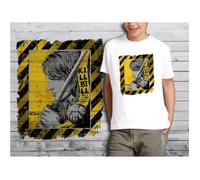 T-shirt enfant blanc - Tarantino Movies 05 Kill Bill - Taille 8-10 ans - Col rond - Manches courtes 8-10 ans