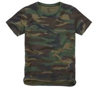 Brandit T-shirt enfant Kids – couleur woodland – taille XXL170