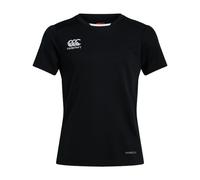 T-shirt enfant Canterbury Club Dry Noir 14 ans