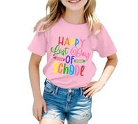 T-Shirt Enfant Col Rond Manches Courtes, Imprimé Drapeau Allemagne, Haut Tendance, Look Vintage