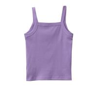 T-Shirt Enfant, DéBardeur Enfant Doux en Maille CôTeléE pour GarçOns Et Filles