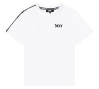 Dkny D25e18 Short Sleeve T-shirt Blanc 10 Years Garçon