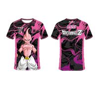 T-shirt Enfant Dragon Ball Z Buu Noir/rose/blanc/jaune/violet 16A