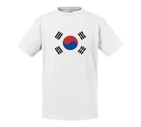T-Shirt Enfant Drapeau Coree Du Sud Football Sport Equipe Nationale