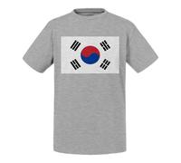T-Shirt Enfant Drapeau Coree Du Sud Football Sport Equipe Nationale