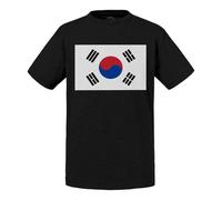 T-Shirt Enfant Drapeau Coree Du Sud Football Sport Equipe Nationale