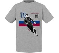 T-shirt Enfant - Fabulous - Lionel Messi - Gris - Manches courtes - Respirant 12 ans