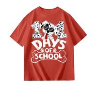 T Shirt Enfant Fille 10 Ans,T-Shirt à Manches Courtes Imprimé Graphique pour GarçOn DéContracté Et Confortable IdéAl pour Jouer Et Aller à L'éCole