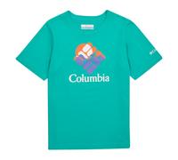 T-shirt enfant filles Columbia VALLEY CREEK SHORT SLEEVE GRAPHIC SHIRT Bleu 4 ans