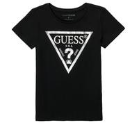T-shirt enfant filles Guess HABILLA Noir 10 ans