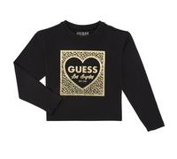 T-shirt enfant filles Guess LS T SHIRT Noir 12 ans