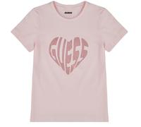 T-shirt enfant filles Guess SHIRT MINIME Rose 12 ans