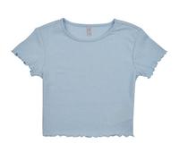 T-shirt enfant filles Only KOGNELLA S/S O-NECK TOP JRS Bleu 8 ans