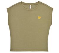 T-shirt enfant filles Only KONLOVELY Kaki 6 ans