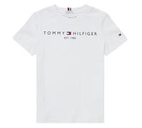 Tommy Hilfiger T-shirt Essential Tee col ras-du-cou manches courtes enfant unisexe Blanc 6 ans
