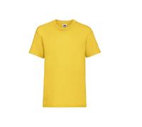 T-shirt enfant Fruit of the Loom Valueweight 165 Orange 9/11 ans