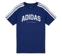 T-shirt adidas Codes Collegiate Graphic manches courtes bleu foncé junior - 164