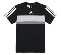 T-shirt enfant garcons adidas Seasonal Essentials Tiberio 3-Stripes T-Shirt Kids Noir 9 / 10 ans