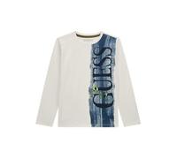 T-shirt enfant garcons Guess LS T SHIRT Blanc 16 ans